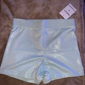 FOREVER21 athletic spandex - mint shimmer- BNWT